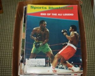 A sample of the Sports Illustrated Magazines dating from the late 1960's - 1971 all in great condition!