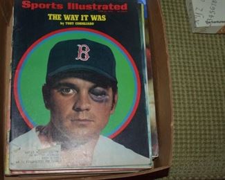 A sample of the Sports Illustrated Magazines dating from the late 1960's - 1971 all in great condition!
