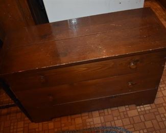 Antique Chest in Utility Room