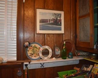 Utility Room holds many items from Antiques and Collectibles to Upright Freezer and Washer and Dryer
