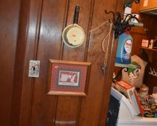 Utility Room holds many items from Antiques and Collectibles to Upright Freezer and Washer and Dryer