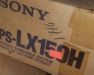 Sony Turntable New in Box