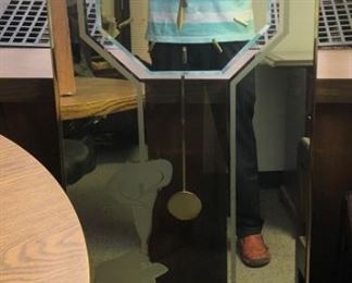 Office Clock Mirror