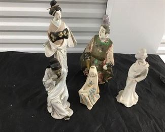 Assorted Asian Figurines