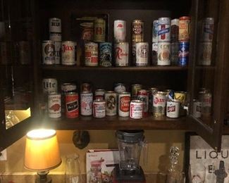 Beer Can Collection, Vita Mix Mixer, Bar Ware