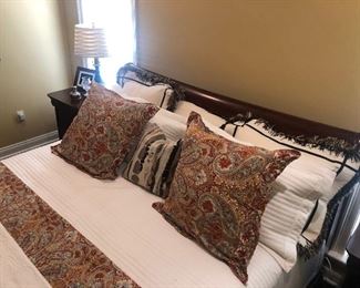 Ralph Lauren White Bedding / Custom Pillows