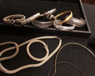 Sterling Jewelry   Joseph Esposito and Other designer pcs