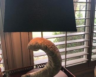 Ram Horn Custom Lamp