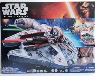 2001	

Star Wars The Force Awakens Millenium Falcon Model B3678
New In Box, Factory Sealed.