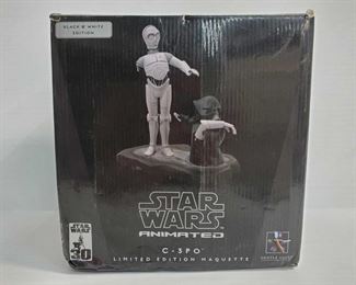 2013	

Star Wars Animated C-3PO Limited Edition Maquette
Star Wars Animated C-3PO Limited Edition Maquette