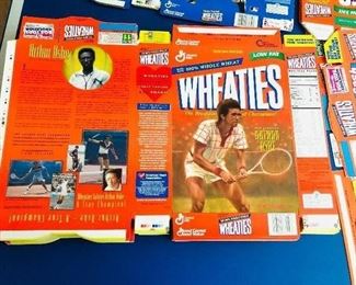 Arthur Ashe Wheaties Package Flats Mulitples