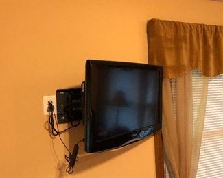 One of many Televisions and wall mounts