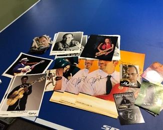 autographed photos of jazz musician s