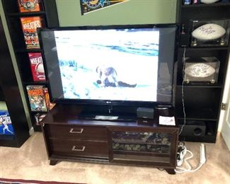 Another Television on a stand