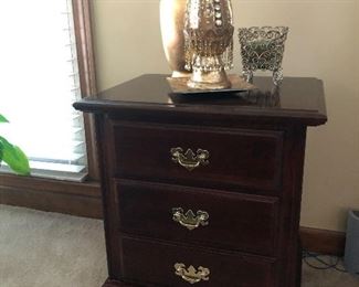 3 drawer Mahogany Chest