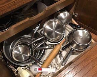 Stainless Pots and Pans