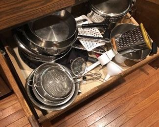 More Pots and Pans and Kitchen accruement