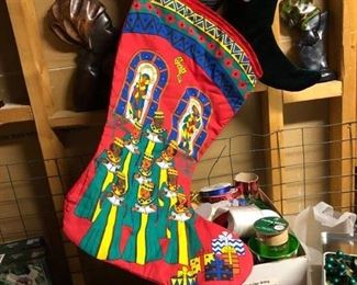 extra large caroler stocking
