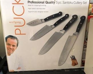 wolfgang puck cutlery set knife block