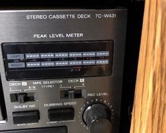 cassette deck sony tc-w431