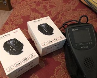smart watches and sony watchman