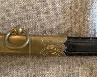 German Naval Officer's  Sword w/Scabbard     Accepting offers starting at $275
