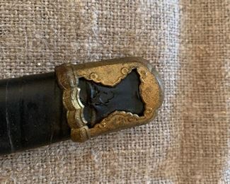 Wakizashi Sword w/Scabbard (please note the scabbard has been bound with black tape)        Accepting offers starting at $100