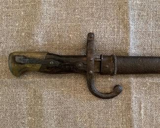 Cutlas Sword w/Scabbard dated 1875                 Accepting offers starting at $100