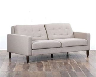 Kuka Sofas Jasper Wheat Tufted Sofa