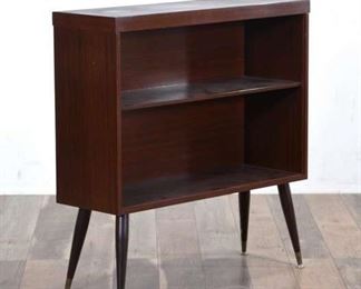 Mid Century Modern Bookcase W Tapered Legs