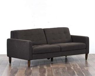 Kuka Sofas Fudge Brown Tufted Sofa