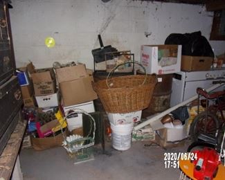 BOXES OF CANNING JARS-BASEMENT ITEMS