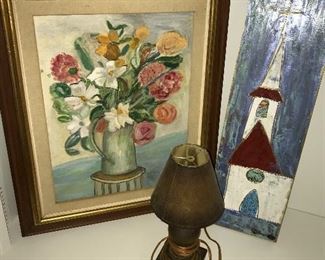 Floral Painting 45.00
Church 20.00