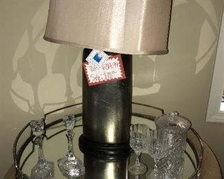 Galleried mirror 150.00
Lamp 85.00