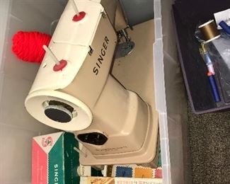 Machine in tub with supplies 50.00