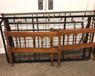 Day bed with mattresses 100.00