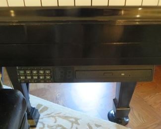 1910  Steinway Grand is a traditional style in an ebony case. It fully restored with Player installed. 