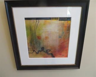  Set of 4 Framed Oga Symmetry