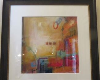  Set of 4 Framed Oga Symmetry