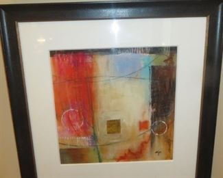  Set of 4 Framed Oga Symmetry