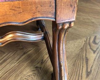 Lorts Dining Chairs (set of 8)  #9653
Custom Design Contrasting Fabrics
W 24 3/4" x D 29" x H 49 1/2"  Seat Height 21"
