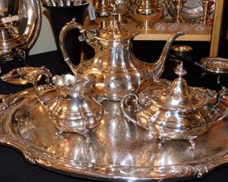 Sterling Tea Set...there are 2 