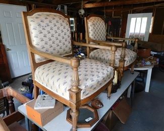 19thC. Arm Chairs ... PRICED TO SELL !