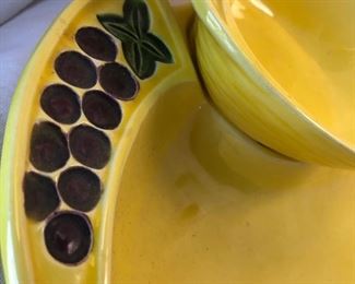 California Pottery Chip and Dip