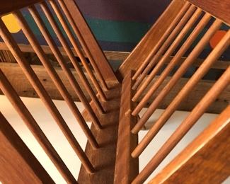 Teak Magazine Rack