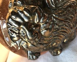 Flying Lion Studio Pottery Signed