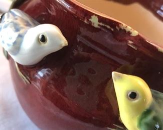 Yellow Pottery Vase