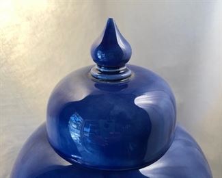 Cool Peacock Ginger Jar