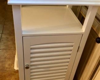 Small white cabinet
