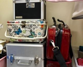 Luggage, makeup cases